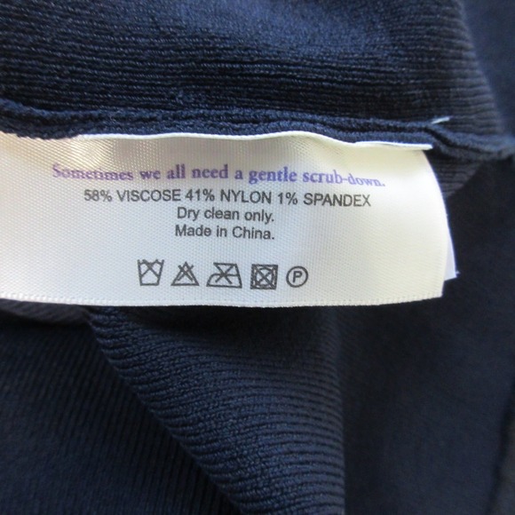 MM LaFleur The Harlem Knit Skirt XS Blue Jardigan Office Siren Minimalist 410 - Picture 4 of 8